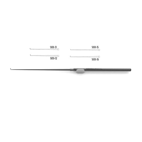 In Situ Valve Scissors, Blunt Tips, One Serrated Blade, 7" (17.5 Cm)